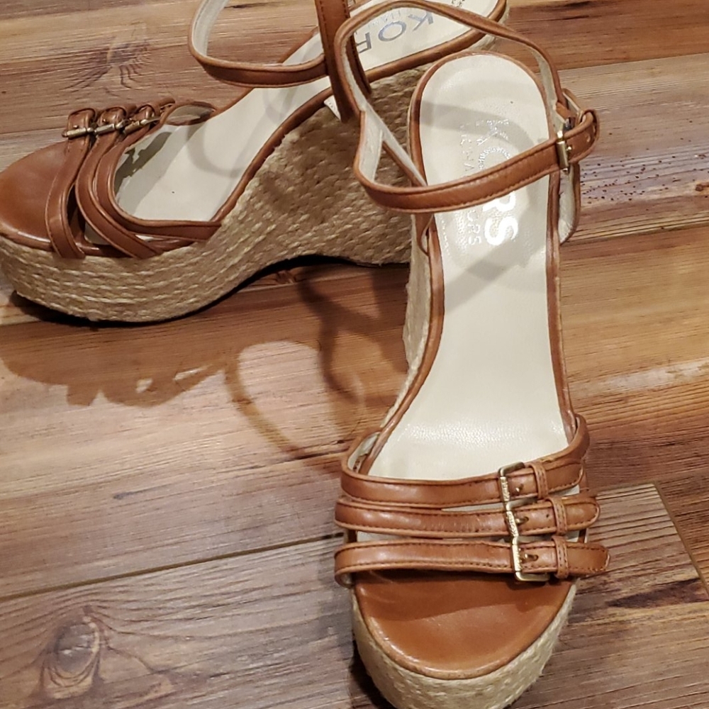 Michael Kors espadrille wedges